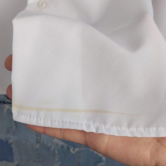 Bright white embroidered blouse - Picture 6 of 6